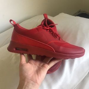 NIKE Thea All Red Brand New size 6